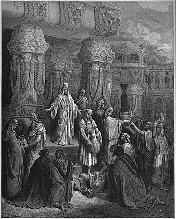Cyrus Restores the Vessels of the Temple