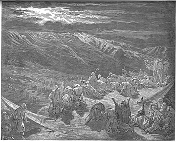 The Giving of the Law on Mount Sinai