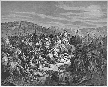 The Israelites Slaughter the Syrians