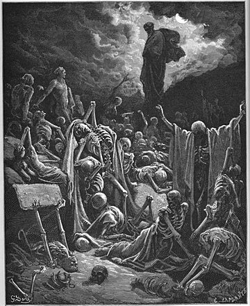 Ezekiel's Vision of the Valley of Dry Bones