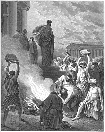 Paul Preaches at Ephesus